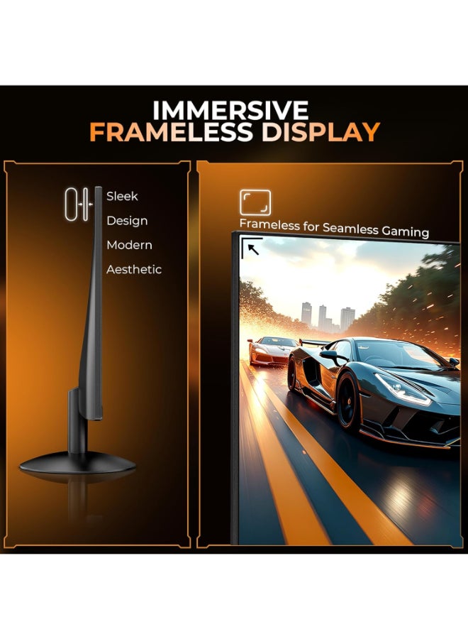 اي او سي شاشة ألعاب 24 بوصة، 24B30H3، 1920×1080 FHD IPS، 120Hz، 1ms MPRT، Adaptive-Sync، HDMI/VGA، تصميم بدون إطار من 3 جوانب، خالية من الوميض، وضع الأزرق المنخفض - Image 5