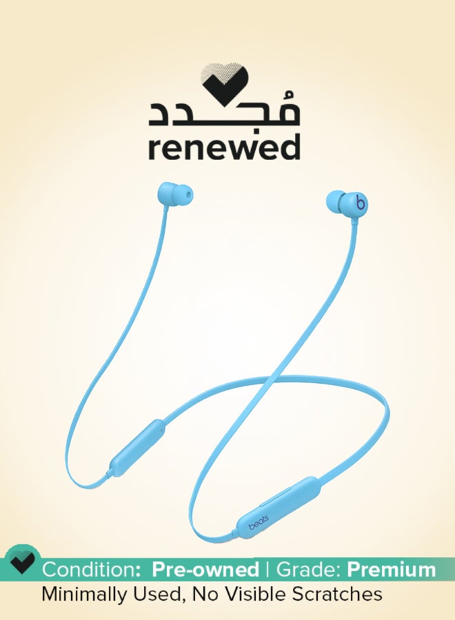 beats Renewed - Beats Flex All-Day Wireless Earphones Flame Blue - Image 1