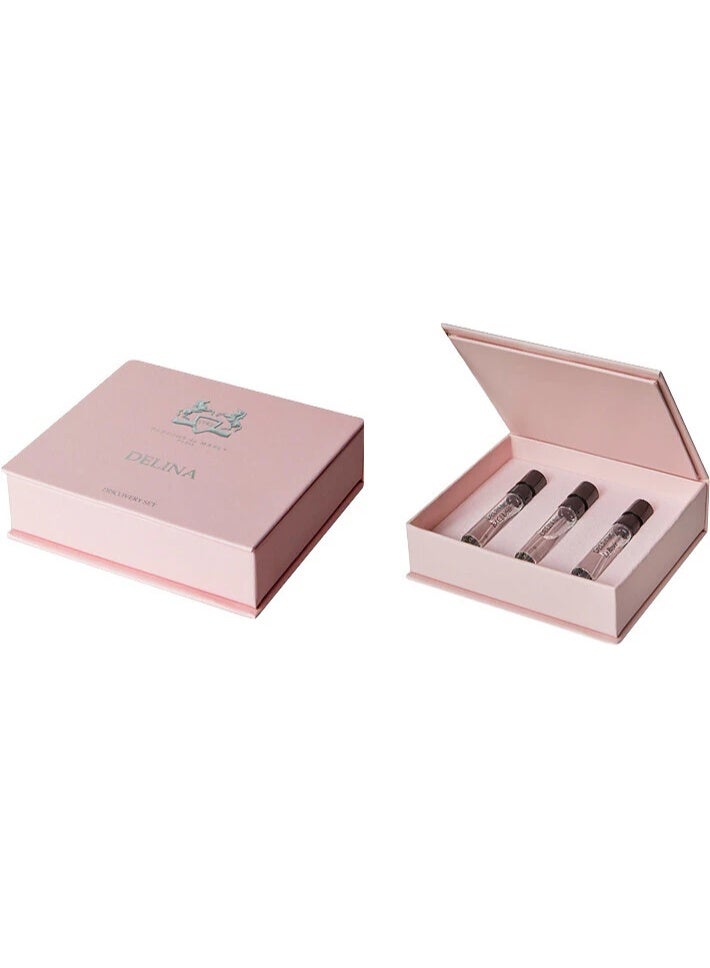Parfums De Marly Delina Discovery Set 3 x 1.5ml (Delina + Delina Exclusif + Delina La Rosee) 4.5ml - Image 1