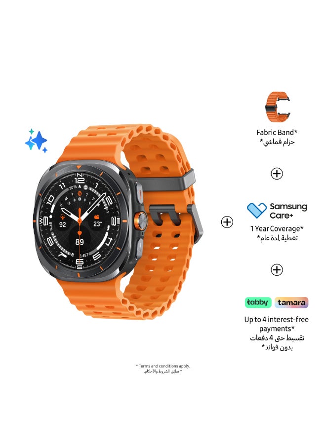 Samsung Renewed - Galaxy Watch Ultra 47mm (Middle East Version) Smartwatch Titanium Gray - Image 3