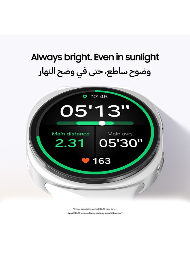 سامسونج Renewed - Galaxy Watch 8 40mm (International Version) Bluetooth Smartwatch Graphite - Image 3