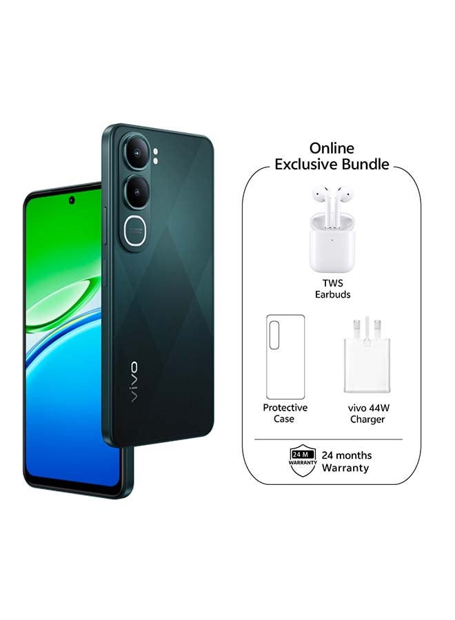 vivo Y31 Dual SIM 5G Jade Green 12GB RAM 256GB With TWS Earbubs - Middle East Version - Image 1