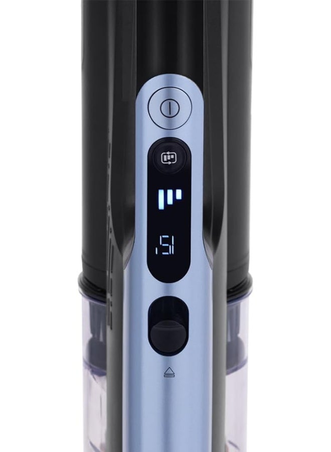 HITACHI Cordless Stick Vacuum Cleaner, Cyclone Storm Technology, 80-Min Runtime, Digital Display, LED Light, 3 Power Modes, Easy Grip, Multi-Surface Cleaning 0.4 L 225 W PV-XHE4PLMBGAE Metallic Blue - Image 5