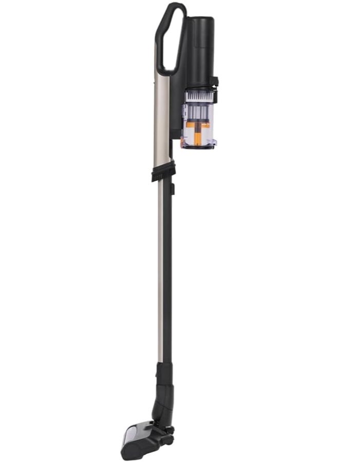 HITACHI Cordless Stick Vacuum Cleaner, Cyclone Storm Suction, 60-Min Runtime, Digital Display, LED Light, Multi-Surface Cleaning 0.5 L 225 W PV-XH4PLCGGAE Champagne Gold - Image 3