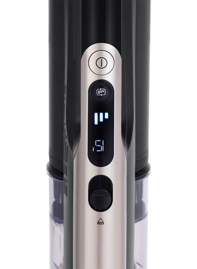 HITACHI Cordless Stick Vacuum Cleaner, Cyclone Storm Suction, 60-Min Runtime, Digital Display, LED Light, Multi-Surface Cleaning 0.5 L 225 W PV-XH4PLCGGAE Champagne Gold - Image 4