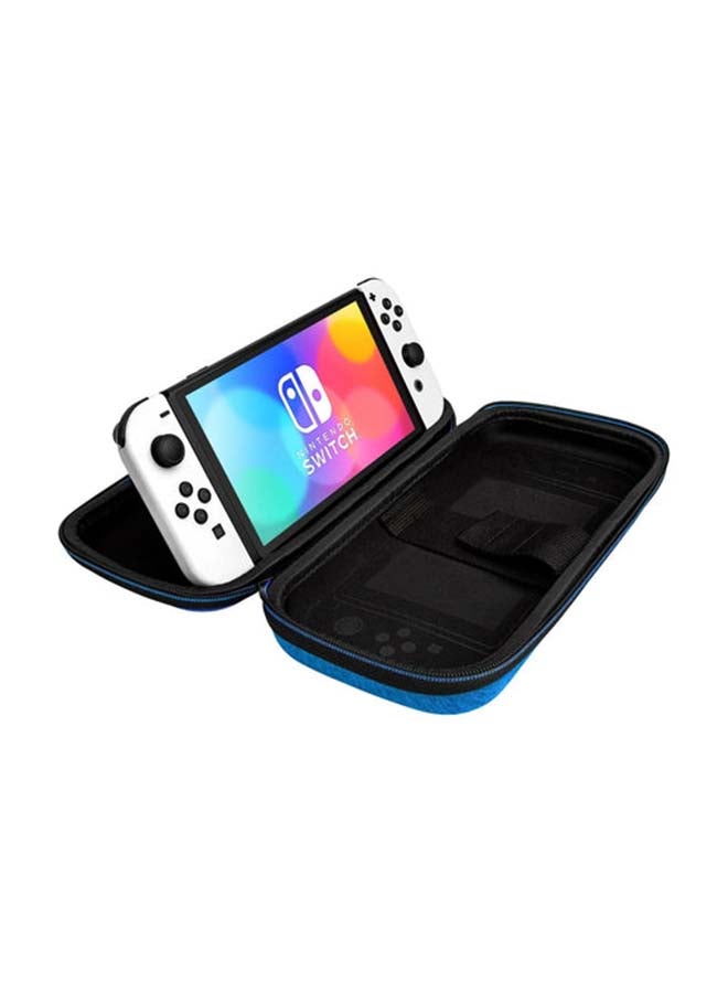 بي دي بي حافظة سفر رفيعة فاخرة نينتندو سويتش هايرول زرقاء - Image 2