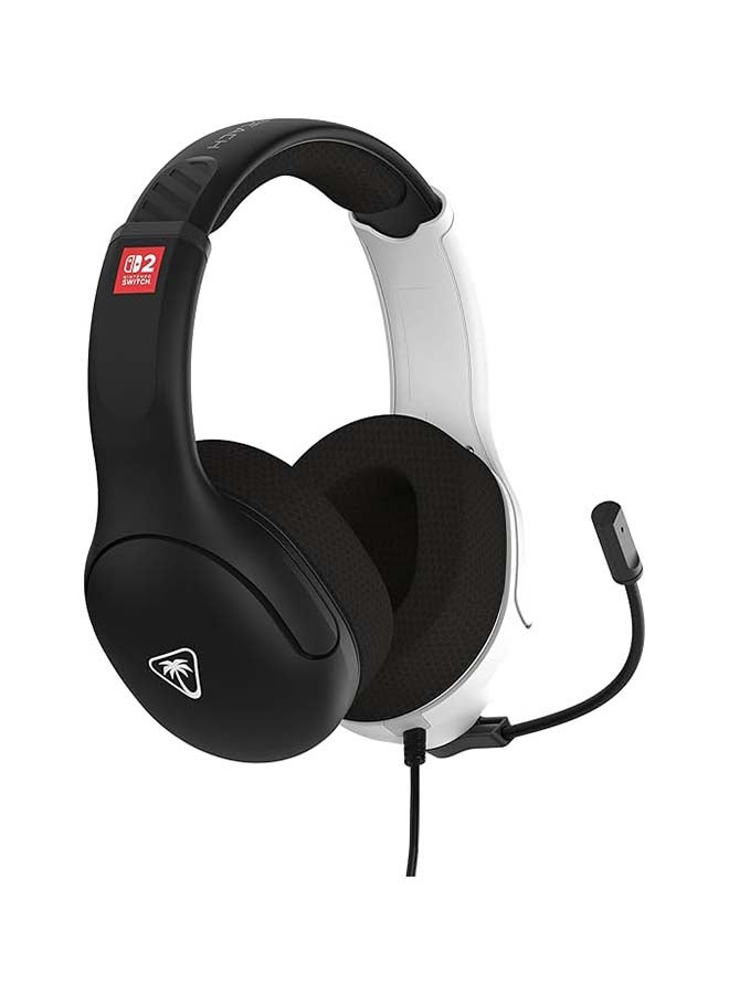 TURTLE BEACH Airlite Fit Wired Gaming Headset Nintendo Switch 2 Black/White Headset - Image 5