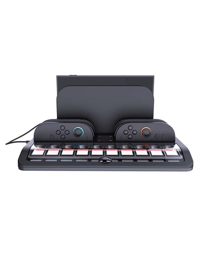 Gamertek Nintendo Switch 2 Charge & Play Dock - Black - Image 2