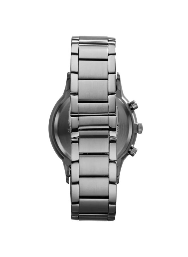 امبوريو ارماني Men's Emporio Armani AR2454 Renato Chronograph – Elegant Stainless-Steel Men’s Watch (43 mm) - Image 2