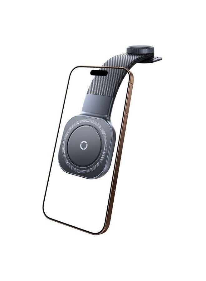 Baseus OS-PrimeTrip C03 Universal Magnetic Car Mount (Stick-On) – Strong Dashboard/Console Phone Holder, 360° Rotatable, Ultra-Slim Design, Cosmic Black – Secure Hands-Free GPS & Calls for All Smartphones Black - Image 4