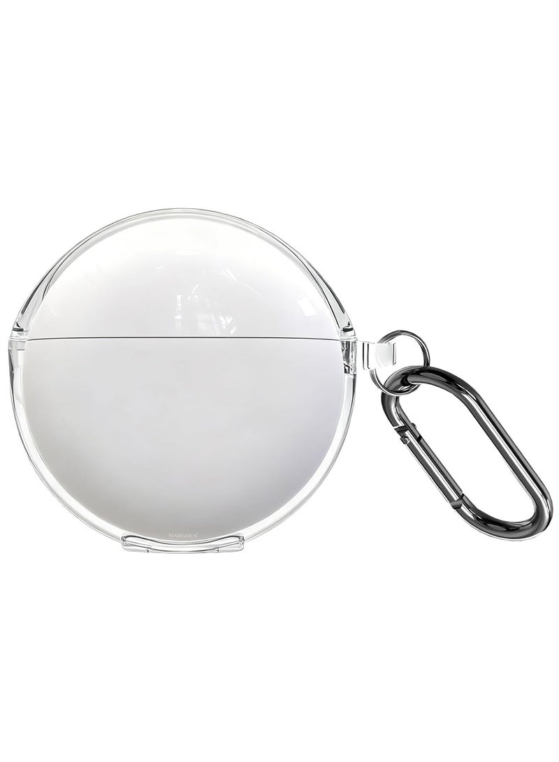 MARGOUN Transparent TPU Shield Case for Freebuds 7i Case - with Anti-Scratch Protection and Detachable Carabiner clear - Image 1
