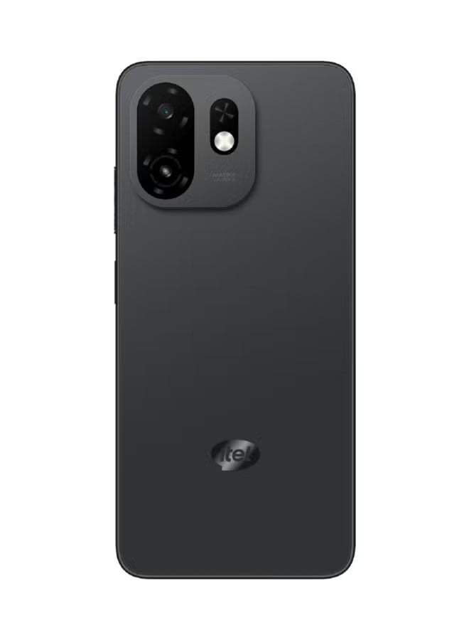 إيتيل A100c أسود نقي 2+4 جيجابايت رام 64 جيجابايت 4G + هدية مجانية زجاجة itel - نسخة الشرق الأوسط - Image 4