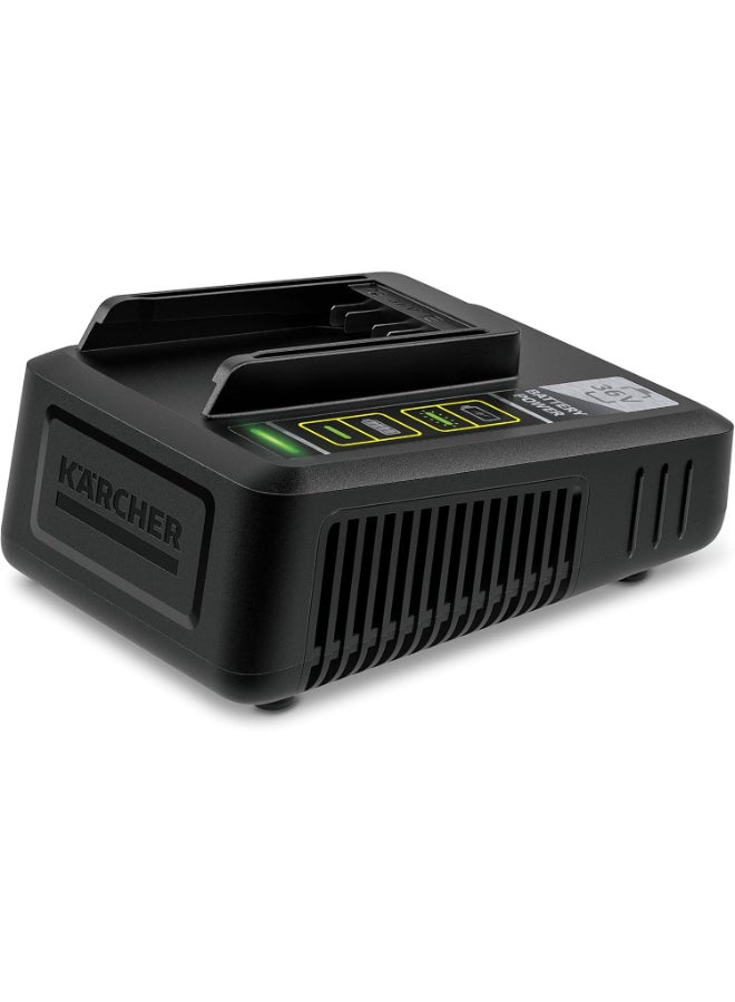 KARCHER Fast Charger 36V – Quick Charging Station for Karcher 36V Battery Power Tools & Garden Equipment black - Image 1