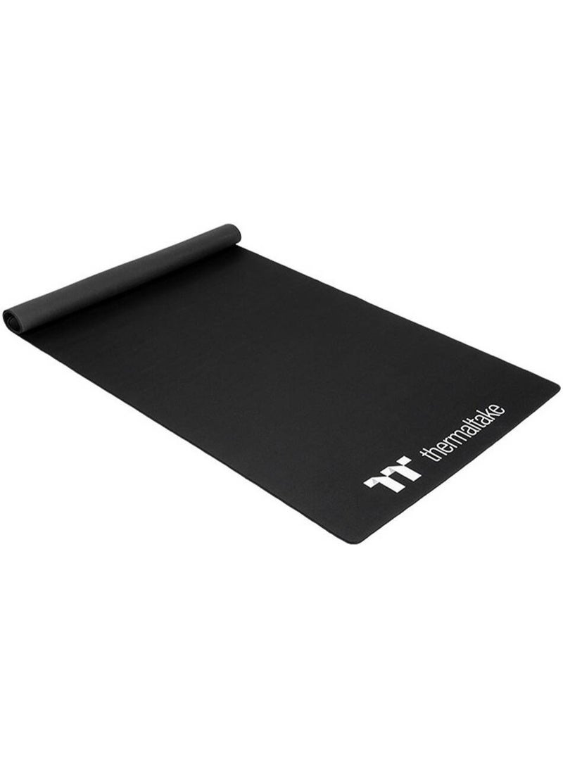Thermaltake Sim Rig Floor Mat, 1700×800mm, 3mm Thick, Non‑Slip Polyurethane Base, Splash‑Proof Semi‑Coarse Surface, Racing Simulator Mat for GR500/GF500 Cockpit, Floor Protection & Easy Cleaning, Black | GSC‑ACC‑MTFABB‑01 Black - Image 4
