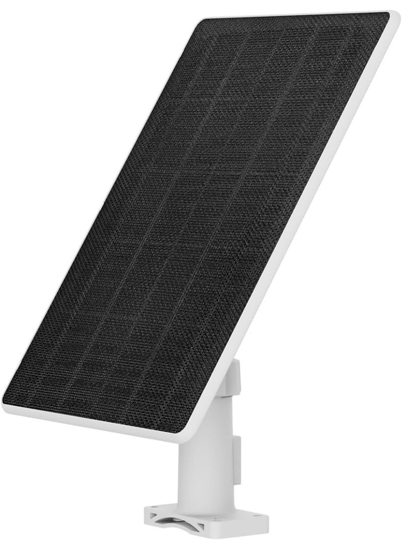 EZVIZ CS-PSP8 8W Solar Panel – 5.4V 1.48A Monocrystalline High-Efficiency 23.5% Solar Charger for EZVIZ Battery Cameras, IP65 Weatherproof, 3m Cable, Adjustable Wall/Pole Mount, Type-C Power | CS-PSP8-R100-3M - Image 1