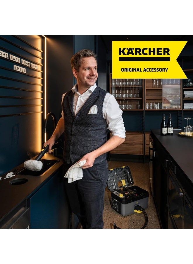 KARCHER Floor Wipe Set 5-Pieces, Large White - Image 3