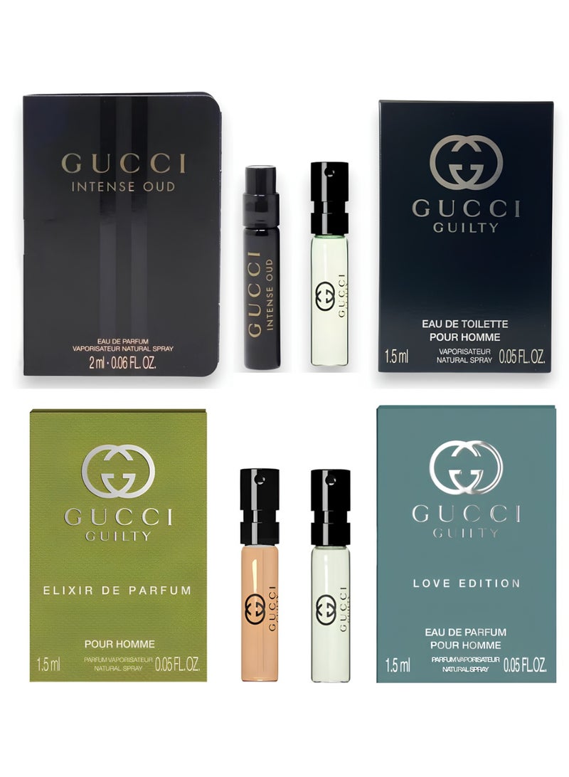 غوتشي مجموعة هدايا مكونة من أربعة قطع من غوتشي