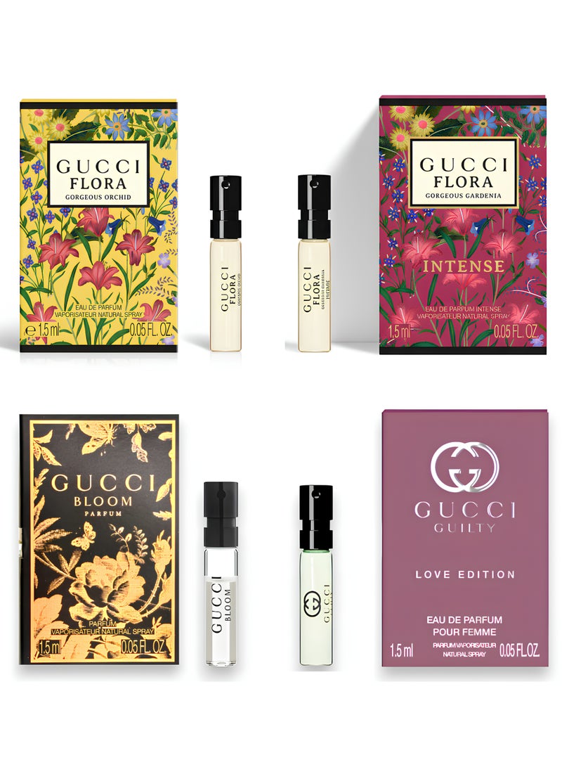 غوتشي طقم هدايا مكون من أربعة قطع من غوتشي