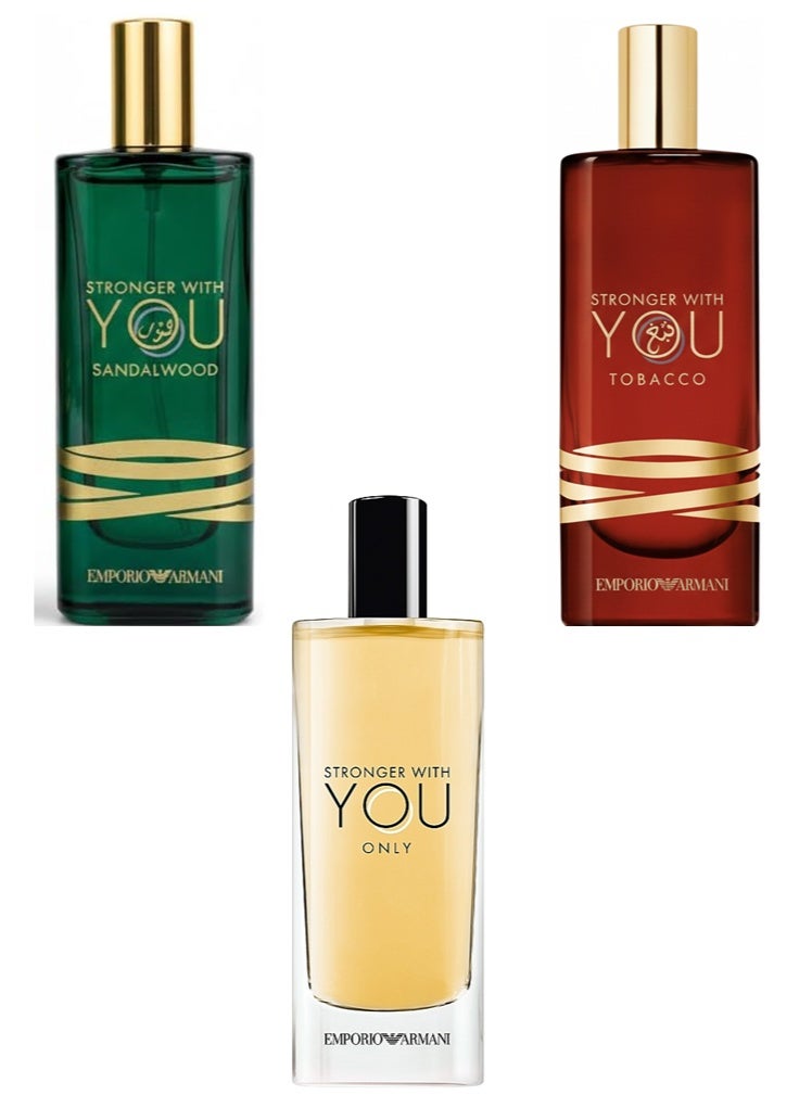 Emporio Armani Men's Fragrance Set 3 pieces 15ml - Image 1