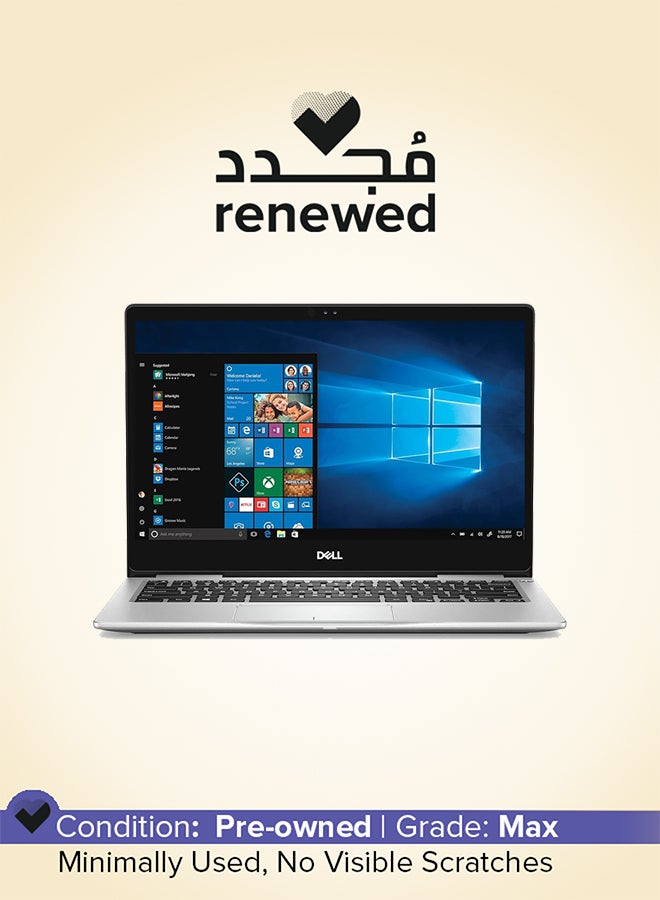 DELL Renewed - Inspiron 7370 Laptop with 13.3-Inch Full HD Touch Display, Intel Core i5 Processor/8th Gen/Dual Core/8GB RAM/256GB SSD/Intel HD Graphics/Windows 10 English Black - Image 1