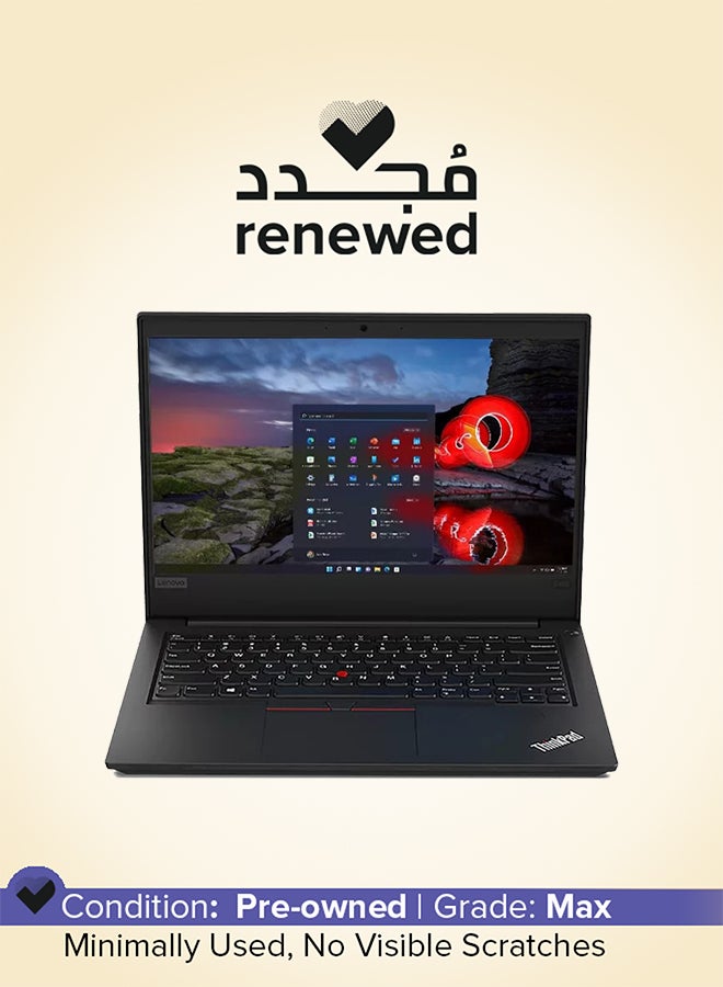 Lenovo Renewed - ThinkPad E490 Laptop with 14-Inch Full HD Display, Intel Core i5 Processor/8th Gen/Dual Core/8GB RAM/256GB SSD/Intel HD Graphics/Windows 10 English Black - Image 1