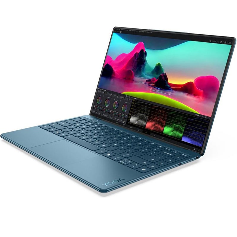 Lenovo Yoga Slim 9 14ILL10 (2025) Laptop – 2nd Series / Intel Core Ultra 7-258V / 14inch WQUXGA / 1TB SSD / 32GB RAM / Shared Intel ARC Graphics 140V / Windows 11 Home / English & Arabic Keyboard / Tidal Teal / Middle East Version – [83CX000MAX] English Tidal Teal - Image 3
