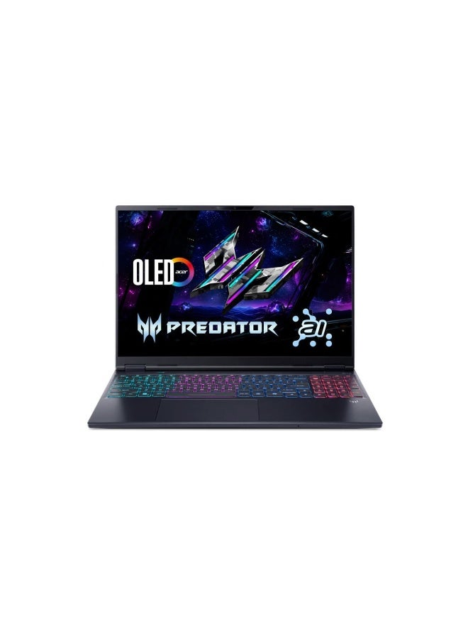 Acer Predator Helios Neo 16 Gaming Laptop 14th Gen Intel Core Ultra 9-275HX 24 Cores Upto 5.4GHz/32GB DDR5 6400MHz/1TB SSD/8GB NVIDIA®GeForce®RTX 5070/16" WQXGA IPS 240Hz/W11/WiFi-6 English Obsidian Black - Image 1