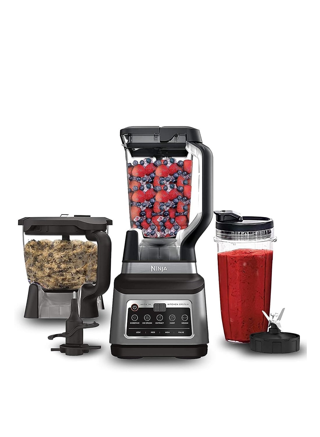 Professional Plus Kitchen System BN801, 1200W Blender with Auto-iQ, Food Processor 2 L 1200 W BN801ME grey