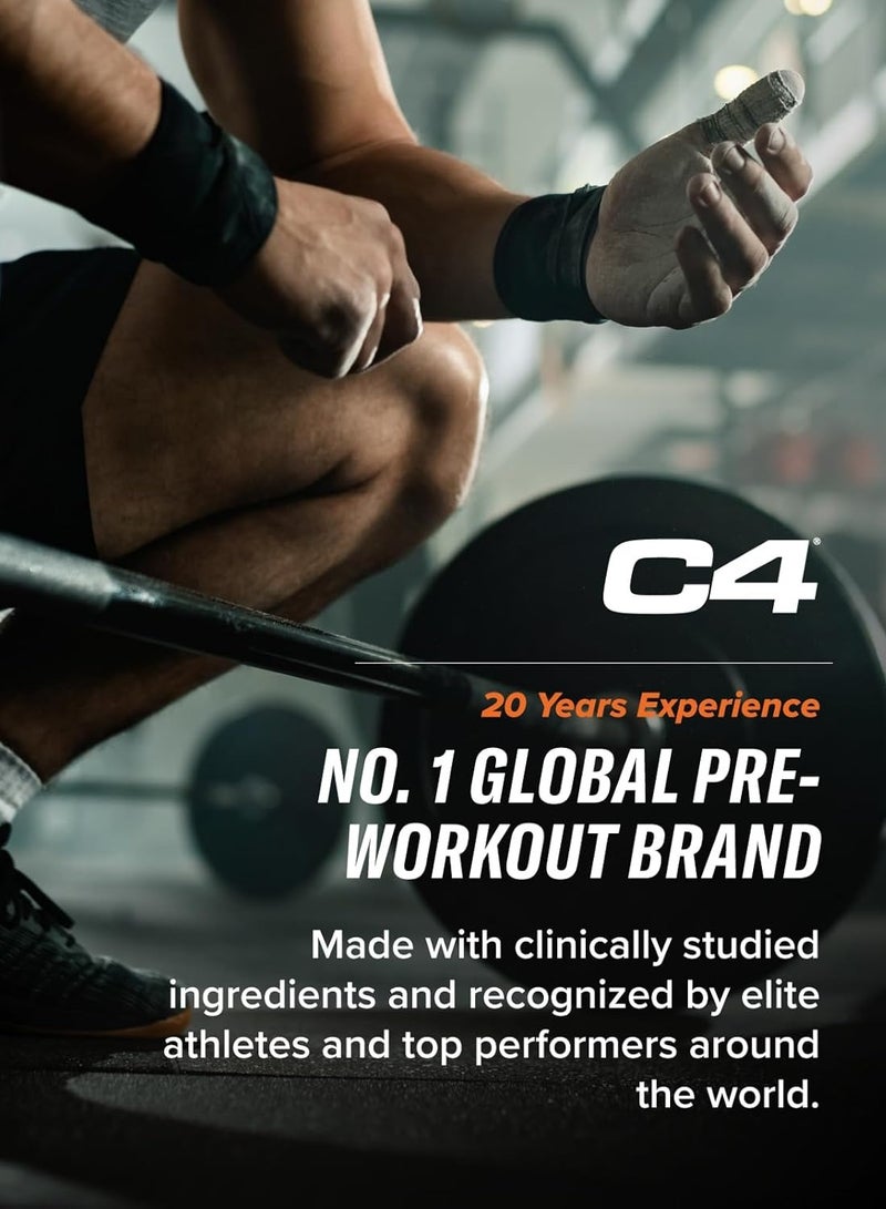 CELLUCOR C4 Original Pre Workout Shot - Tutti Frutti - (Pack of 12) - Image 4