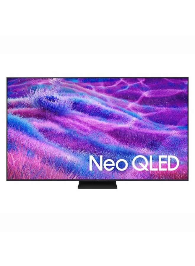 سامسونج 55 Inch Neo QLED QN80F 4K Vision AI Smart TV 2025 – QA55QN80FAUXZN Titan Black - Image 1