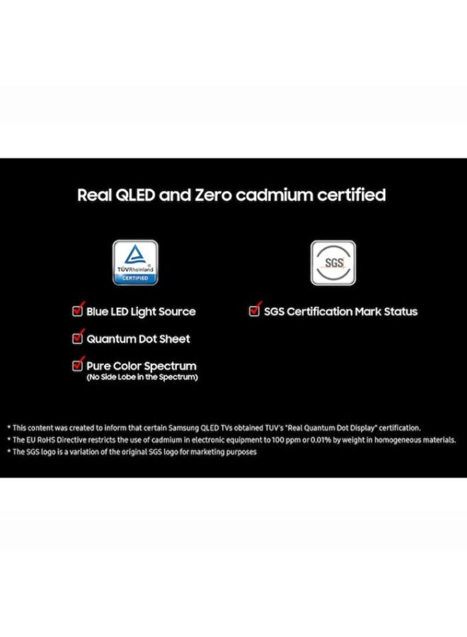 سامسونج 55 Inch Neo QLED QN80F 4K Vision AI Smart TV 2025 – QA55QN80FAUXZN Titan Black - Image 2