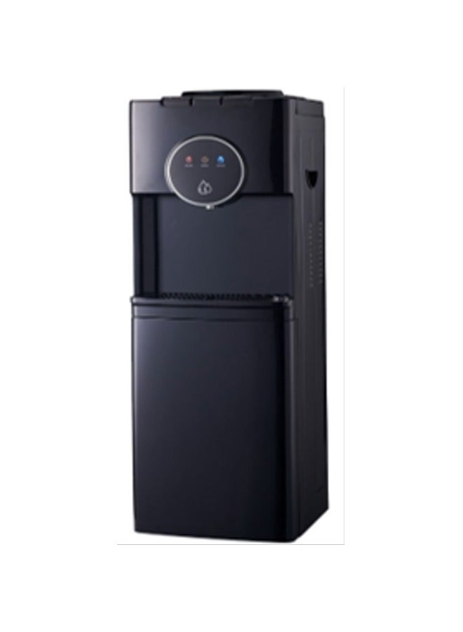 Tornado Water Dispenser Top Loading with Bottom Refrigerator Hot & Cold 3 Taps Black TWD-L3T1RE-B TWD-L3T1RE-B black