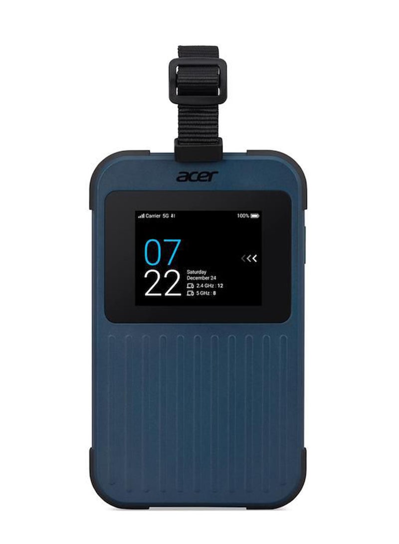 Acer Connect Enduro M3 5G Mobile Wi-Fi Cellular Network Modem/Router with Built-in 6,500mAh Power Bank blue - Image 1