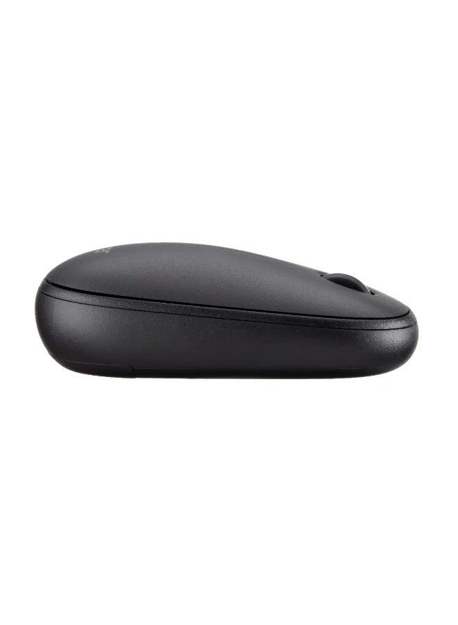 أيسر Wireless Bubble Mouse AMR100, 1600 DPI Optical Sensor, 2.4 GHz RF Wireless Tech, Ambidextrous Design, 10m Wireless Range, 2 Buttons + Scroll Wheel, Battery Powered - Black - Image 3