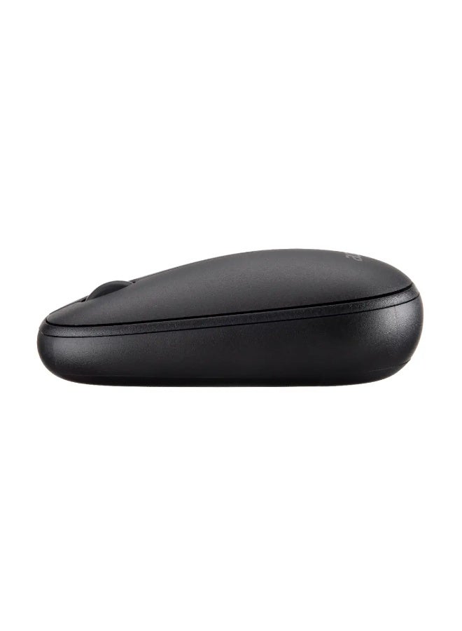 أيسر Wireless Bubble Mouse AMR100, 1600 DPI Optical Sensor, 2.4 GHz RF Wireless Tech, Ambidextrous Design, 10m Wireless Range, 2 Buttons + Scroll Wheel, Battery Powered - Black - Image 4
