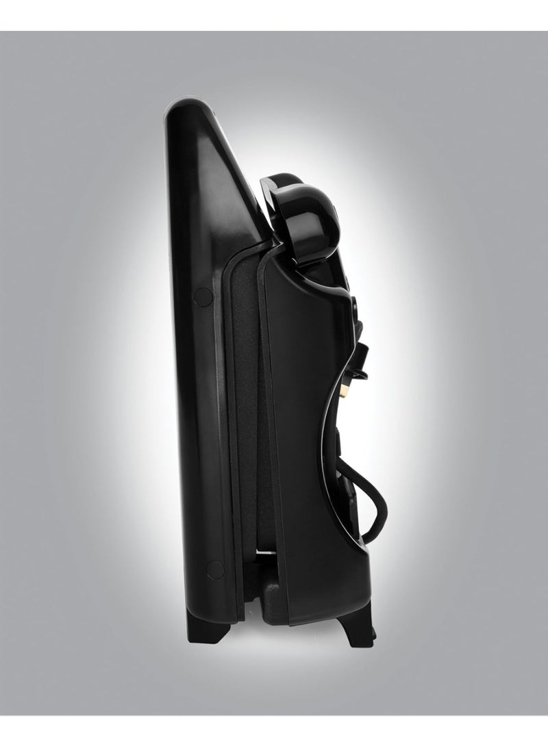 راسيل هوبز شواية كهربائية داخلية متوسطة جورج فورمان (25041) - 1650 واط، سلك بطول 75 سم، غير لاصقة، خيارات طهي قابلة للتعديل، رمادي - ضمان لمدة سنة - Image 3