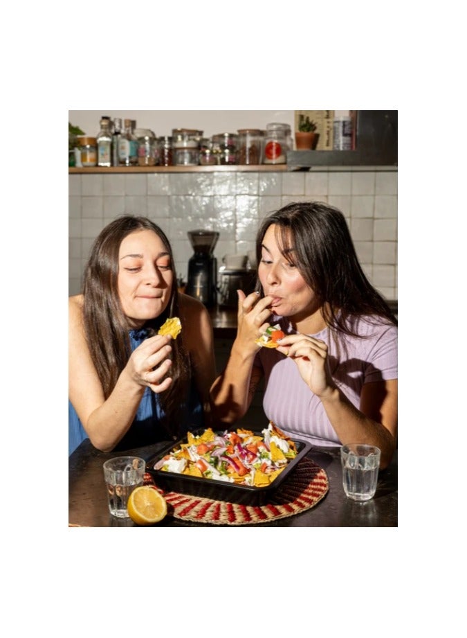 Pyrex Glide Non-Stick Roaster Square 24cm – PFAS-Free 2.1L Baking Dish for Everyday Oven Cooking Black 24 cmcm - Image 4