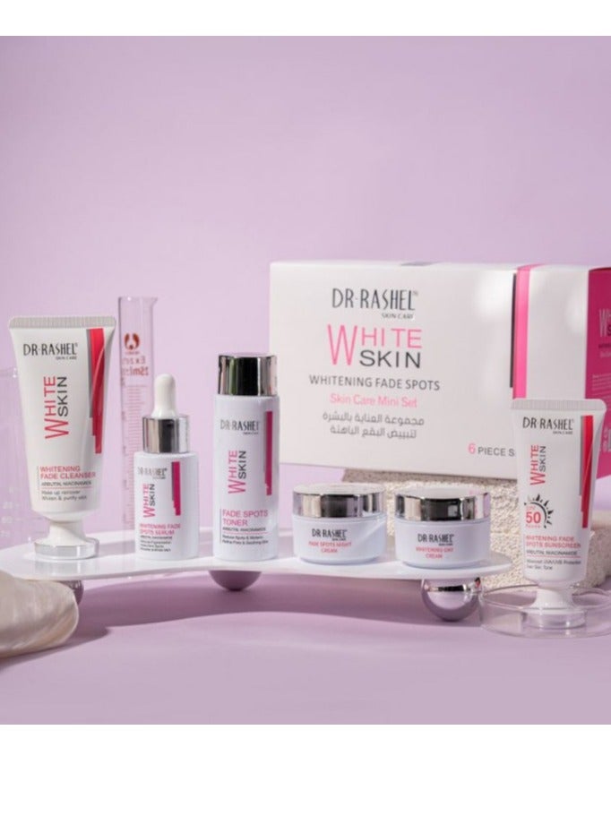 دكتور راشيل مجموعة د.راشل لتفتيح البشرة الصغيرة (6 قطع) - Image 1