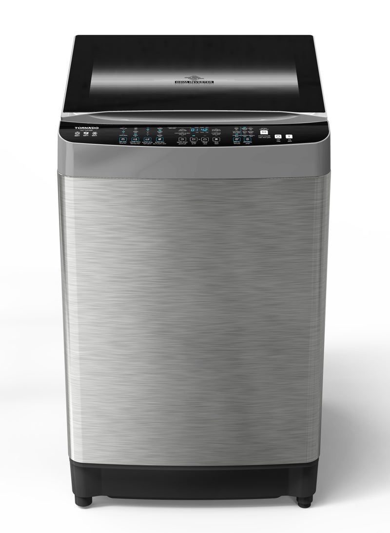 TORNADO Washer 17 Kg DDM Inverter Pump Stainless TWT-TLD17RSS 17 kg TWT-TLD17RSS Stainless - Image 1