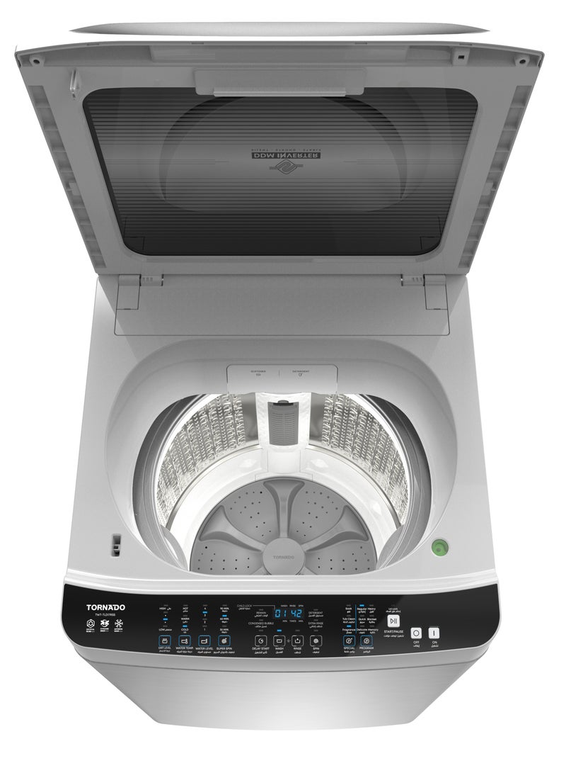 TORNADO Washer 17 Kg DDM Inverter Pump Stainless TWT-TLD17RSS 17 kg TWT-TLD17RSS Stainless - Image 5