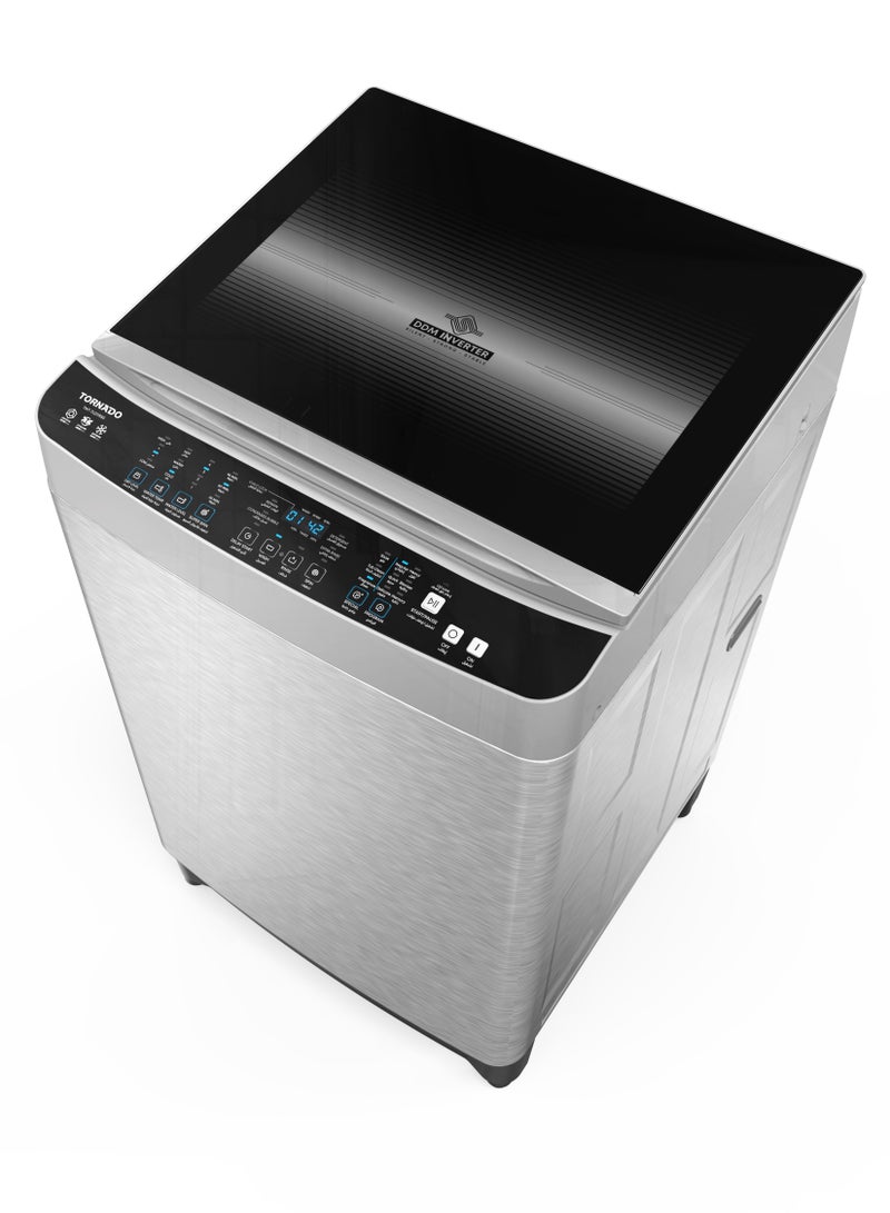 TORNADO Washer 17 Kg DDM Inverter Pump Stainless TWT-TLD17RSS 17 kg TWT-TLD17RSS Stainless - Image 2