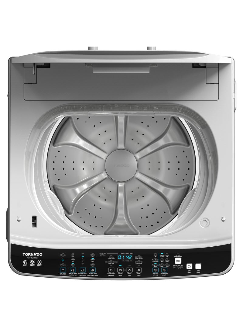 TORNADO Washer 17 Kg DDM Inverter Pump Stainless TWT-TLD17RSS 17 kg TWT-TLD17RSS Stainless - Image 3