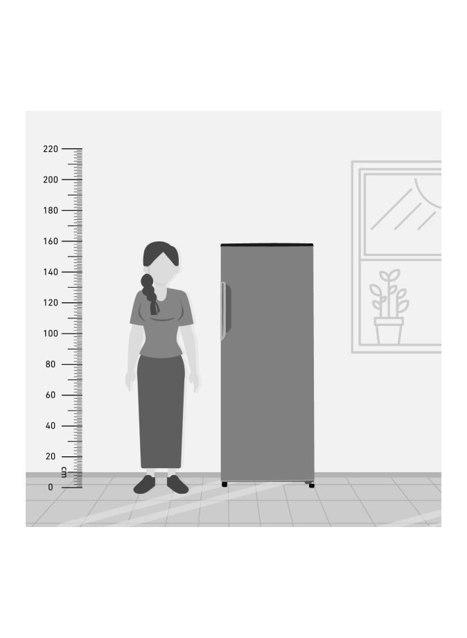 TORNADO Freezer No Frost 6 Drawers 223 Liter Silver RH-H22T-SL 223 L 220 W RH-H22T-SL silver - Image 3