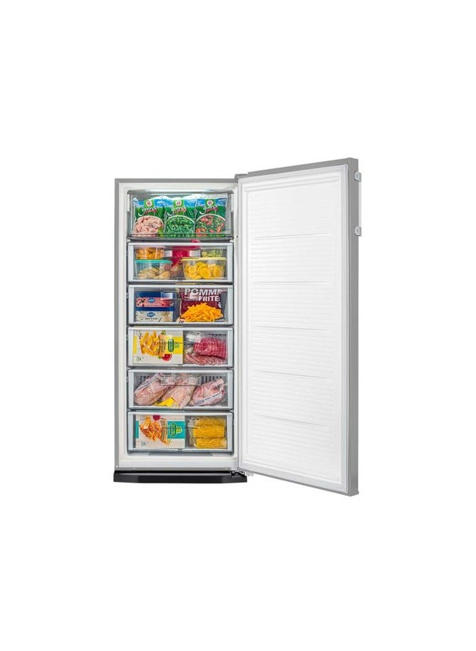 TORNADO Freezer No Frost 6 Drawers 223 Liter Silver RH-H22T-SL 223 L 220 W RH-H22T-SL silver - Image 2