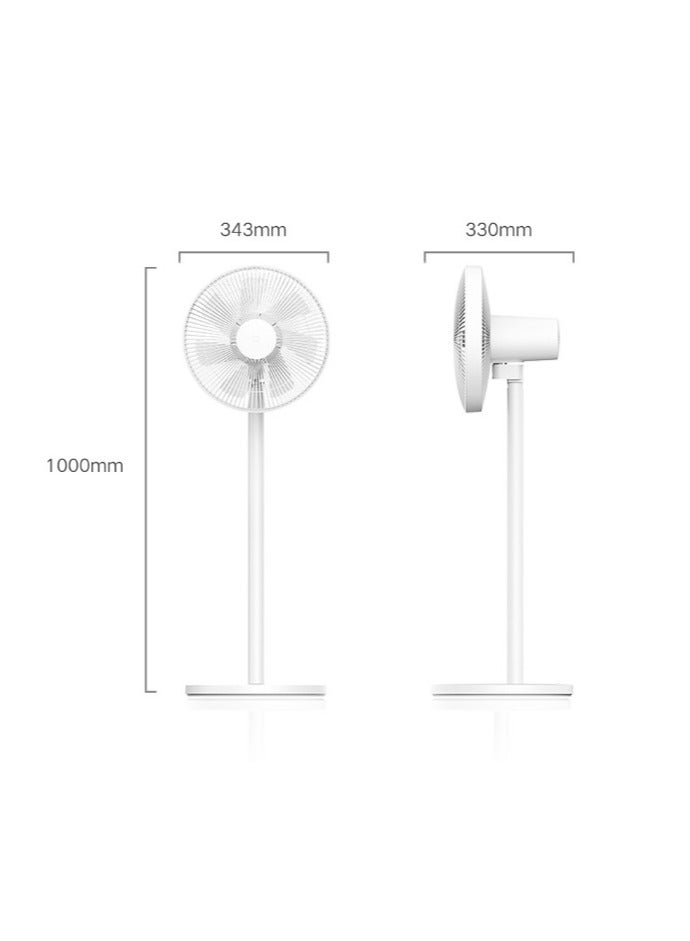 شاومي Xiaomi Smart Standing Fan 2 Pro 24 kW BPLDS03DM WHITE - Image 2