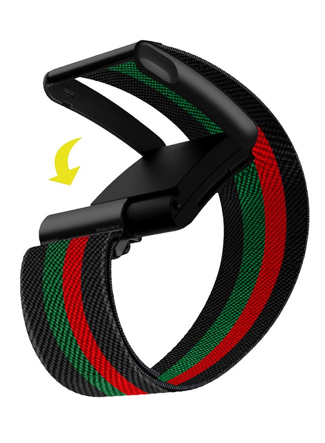 MARGOUN Adjustable Nylon Sport Strap Compatible with Whoop Life MG – Breathable and Waterproof Replacement Wristband Multicolour-1 - Image 1