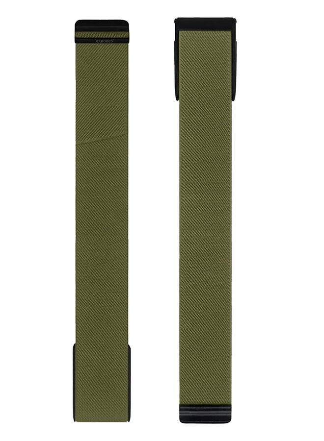 MARGOUN Adjustable Nylon Sport Strap Compatible with Whoop Life MG – Breathable and Waterproof Replacement Wristband Olive Green - Image 2