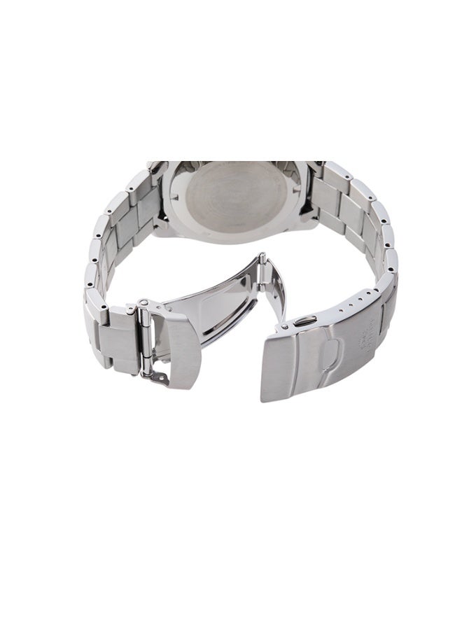 أورينت Men's Mechanical Sports Men's Watch RA-AA0008, 44mm Black Dial, Stainless Steel, 200m WR - Image 3