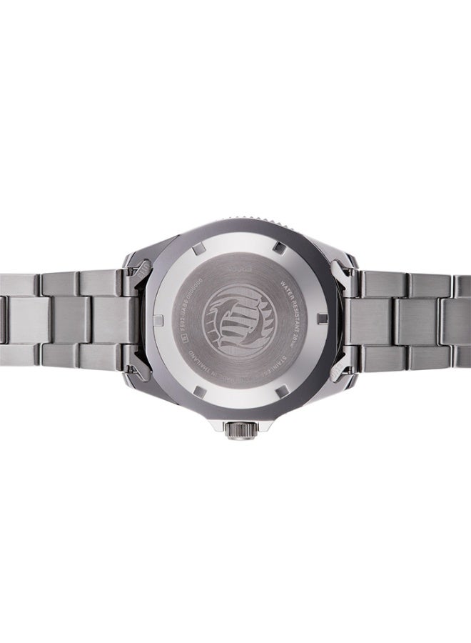 أورينت Men's Mechanical Sports Men's Watch RA-AA0008, 44mm Black Dial, Stainless Steel, 200m WR - Image 4