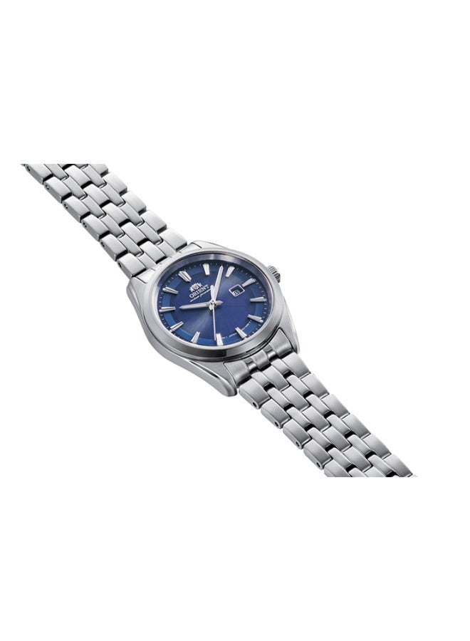 أورينت Women's Solar Contemporary Women's Watch RA‑WG0602L10B, 32.1 mm Navy‑Blue Dial, Stainless Steel Bracelet, 50M WR - Image 1
